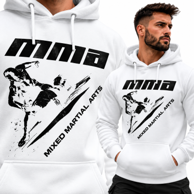 BLUZA Z KAPTUREM  SPORTY WALKI MMA